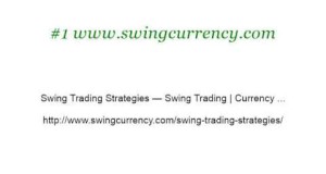 About Swing Trading Strategy