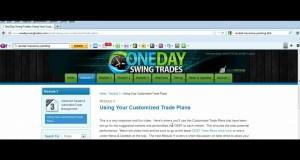 Forex Swing Trading System