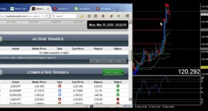 Green Arrow Binary Options Trading strategy 06 Trading USDYEN 120 30 Round Number