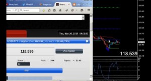 Green Arrow Binary Options Trading strategy 03 Passing on a trade