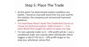 Jason Bond Picks 7 Step Swing Trading