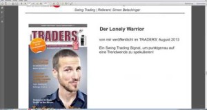 TRADERFOX Trader Camp 2013 Webinar 6 von 15:  Swing Trading