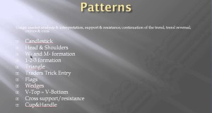 Trading Routine – Patterns (Forex Trading Strategy)